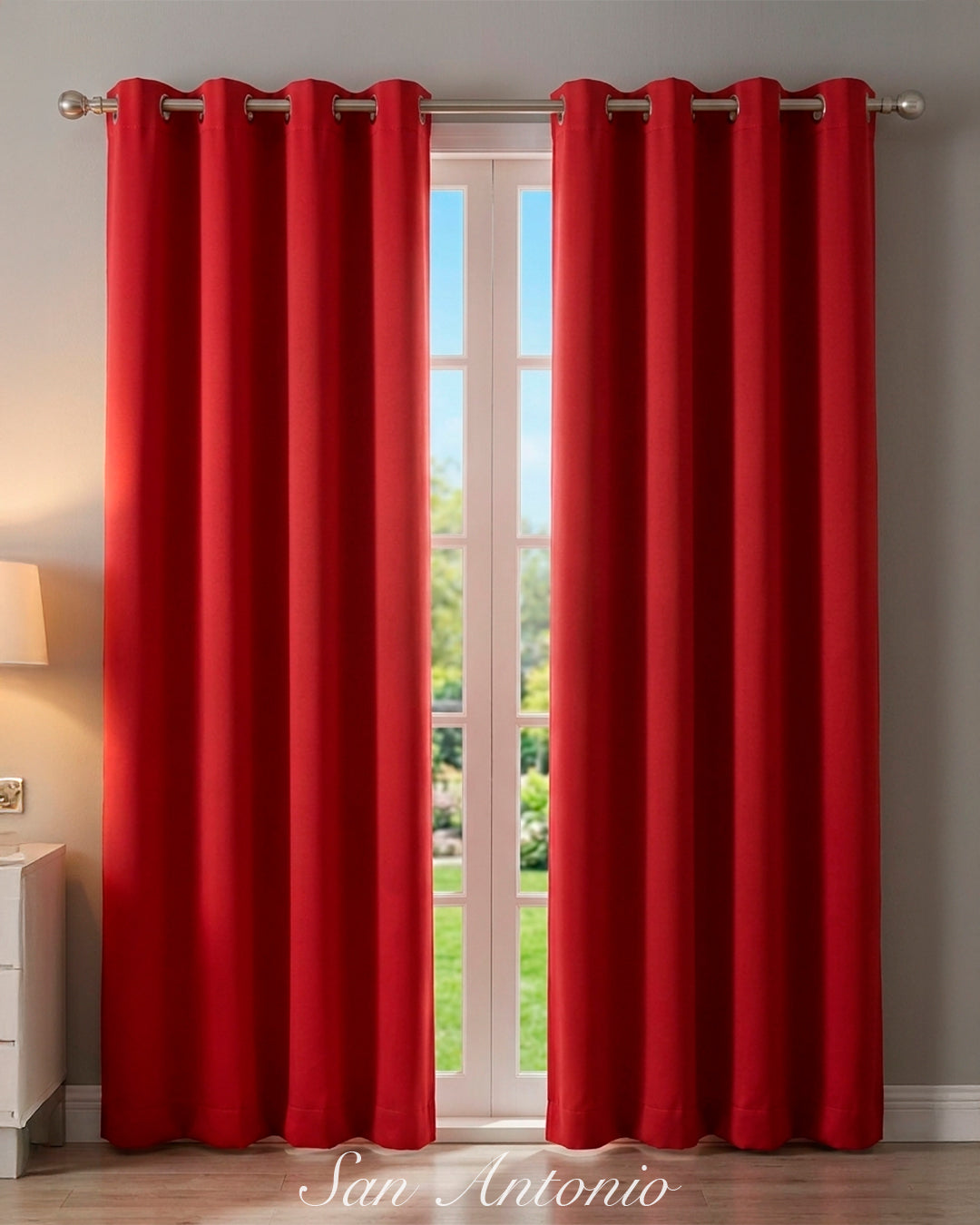 CORTINAS THERMAL ROJAS