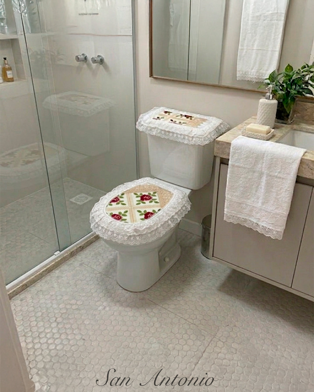 Juego de baño San Antonio 3pz