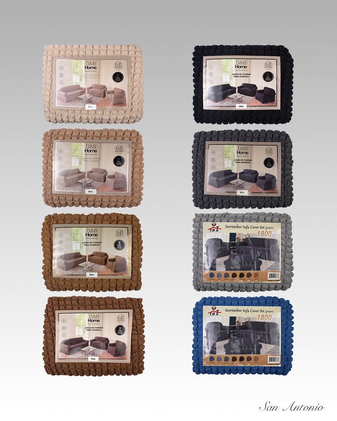 Cubre Salas Corrugado Olan