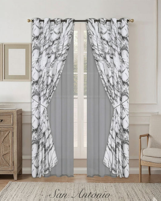 Juego cortinas Mrqz 4pz
