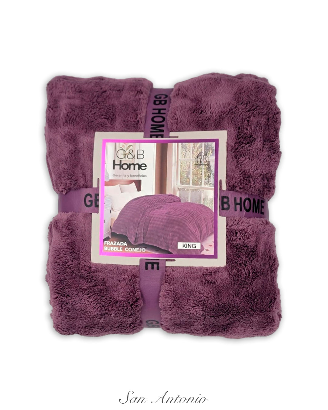 FRAZADA BUBBLE CONEJO G&B