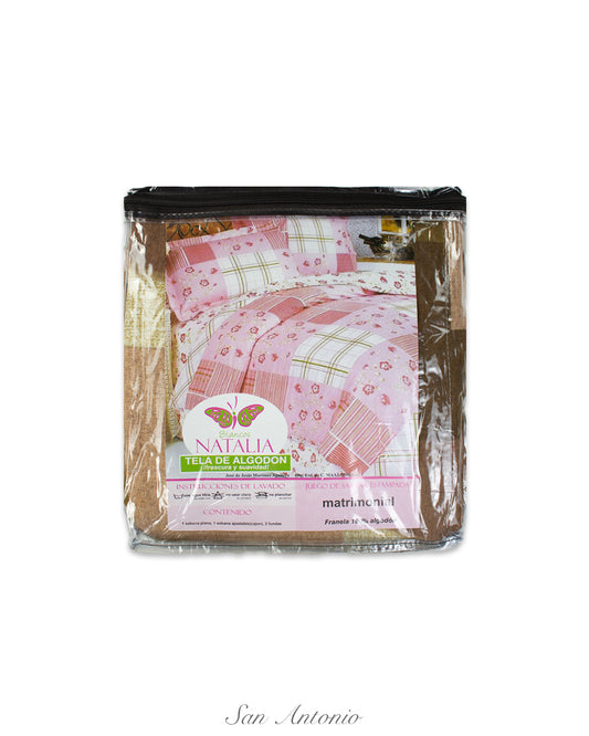 Sábanas Natalia Franela