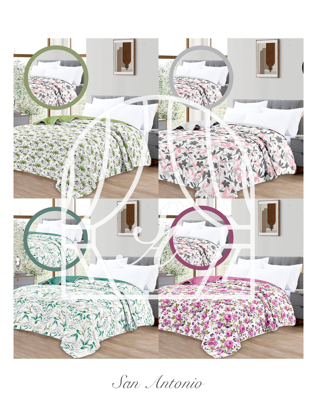 COLCHA REVERSIBLE RIHANNA G&B