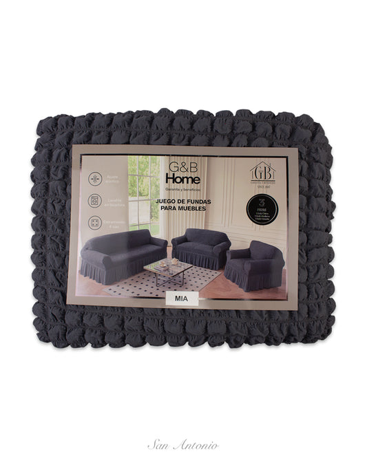 Cubre Salas Corrugado Olan