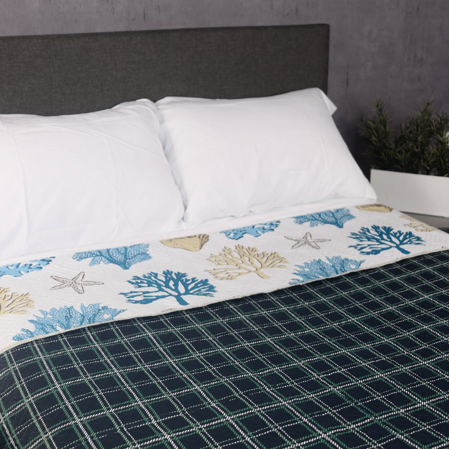 Colcha Moonlit Doble Vista