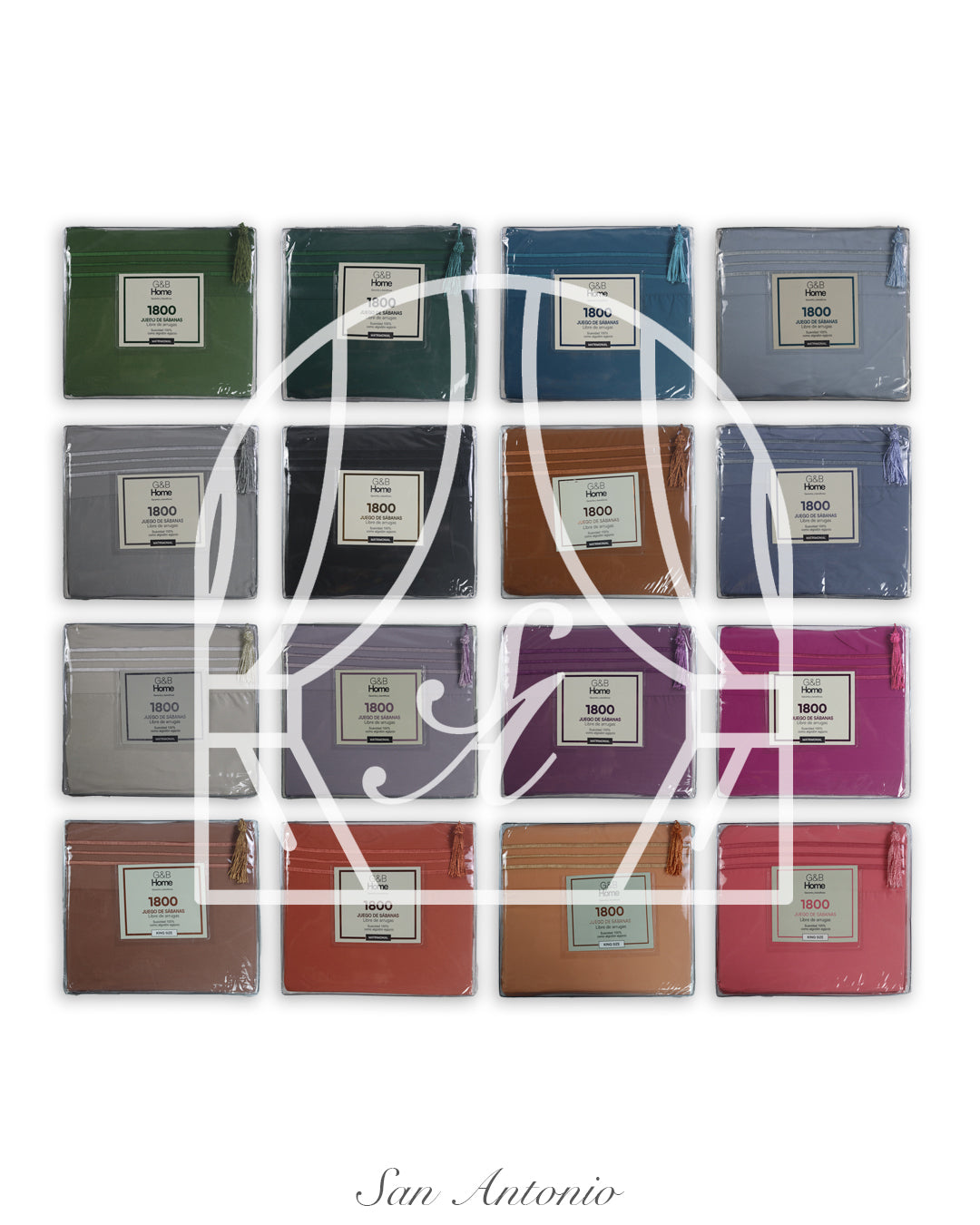 SÁBANAS 1800 G&B