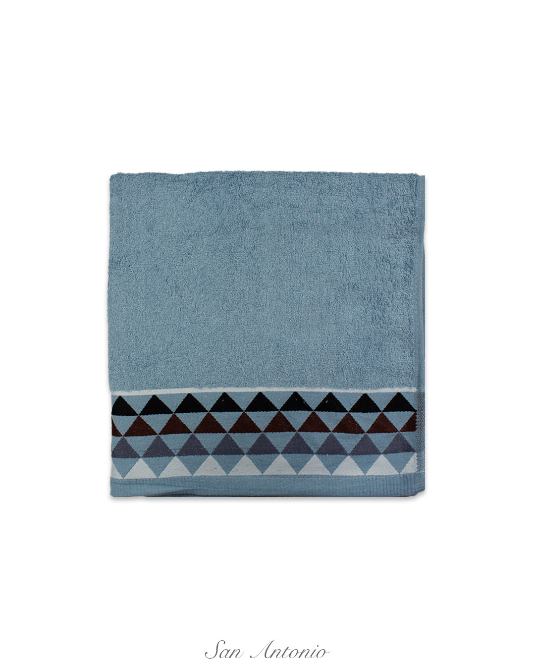 Toalla Grabado Triángulos